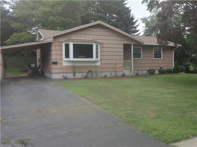 Exterior Front. A lovely ranch with plenty of off street parking.