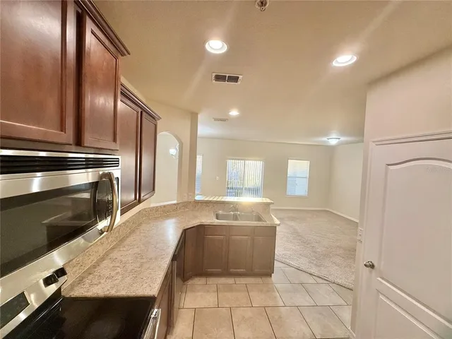 a view of empty room