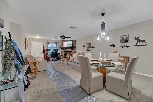 a work room with furniture and wooden floor