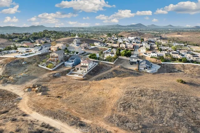 a view of a road with an ocean view