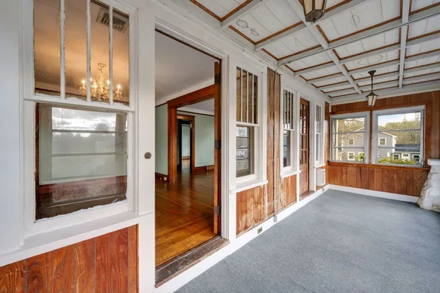 a view of an entryway