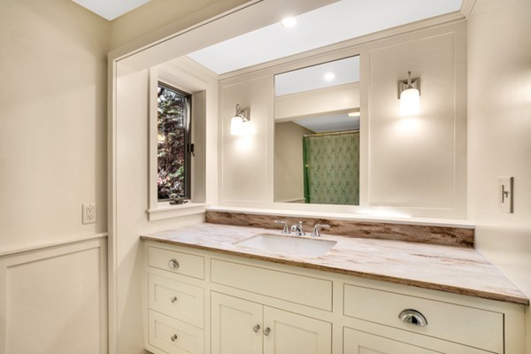 8 Rice Street Hopkinton, MA 01748 - Photo 7 of 16 a bathroom with a sink and a mirror