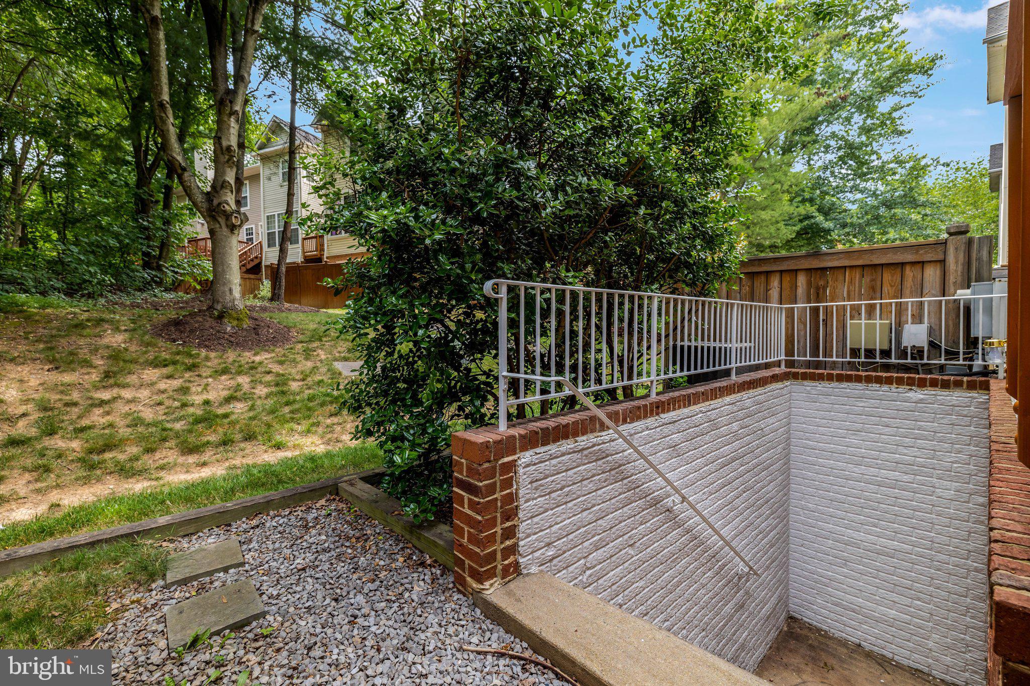 1268 Wild Hawthorn Way Reston, VA 20194 - Photo 47 of 55 Walk-up from Recreation Room to Rear Yard