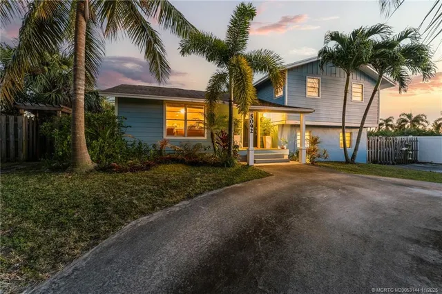 a bedroom with a bed and furniture