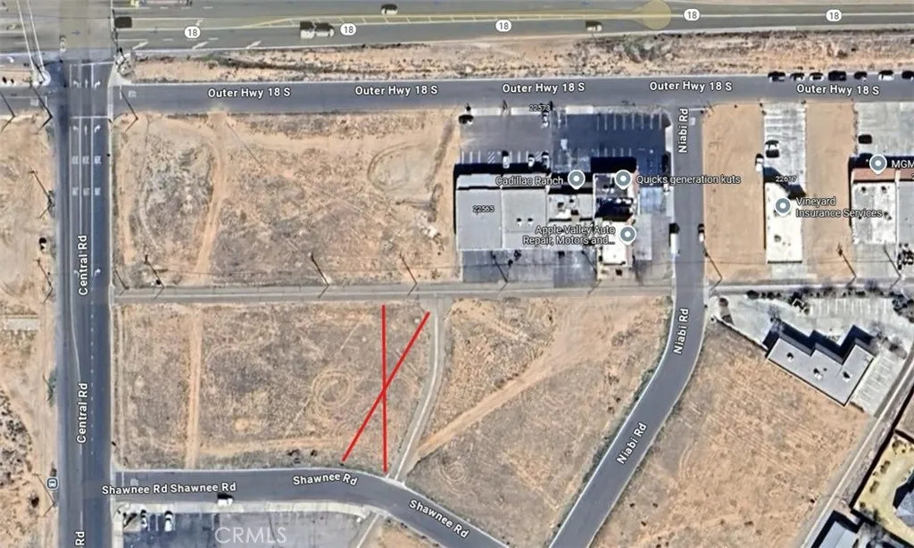 0 Shawnee Road Apple Valley, CA 92308 - Photo 7 of 7 a view of a living room with a fireplace