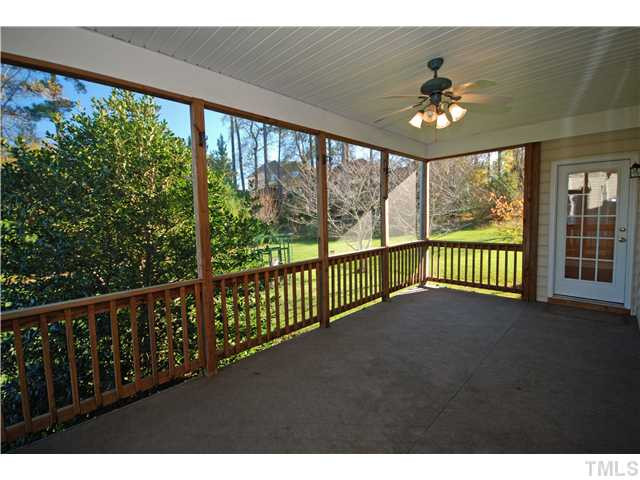12308 Fieldmist Drive Raleigh, NC 27614 - Photo 24 of 25 Screened Porch