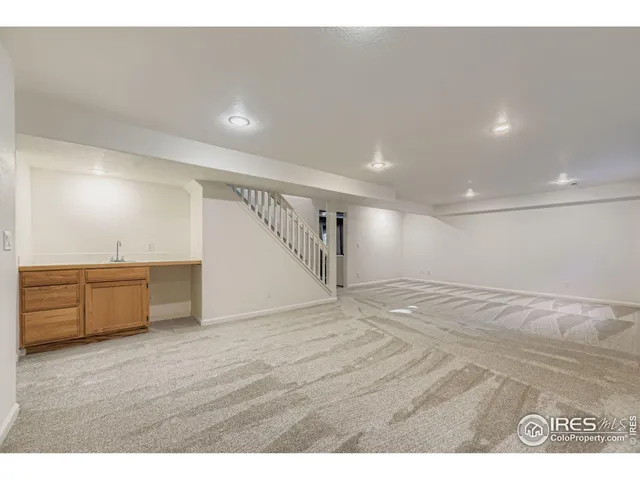 a view of empty room