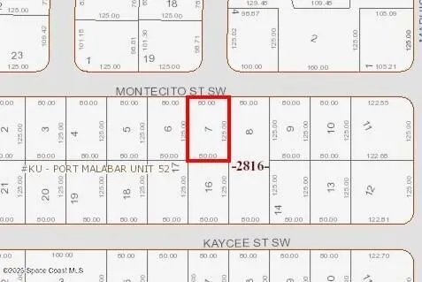 $15,000 | 1440 Montecito Street Southwest, Palm Bay, FL 32904