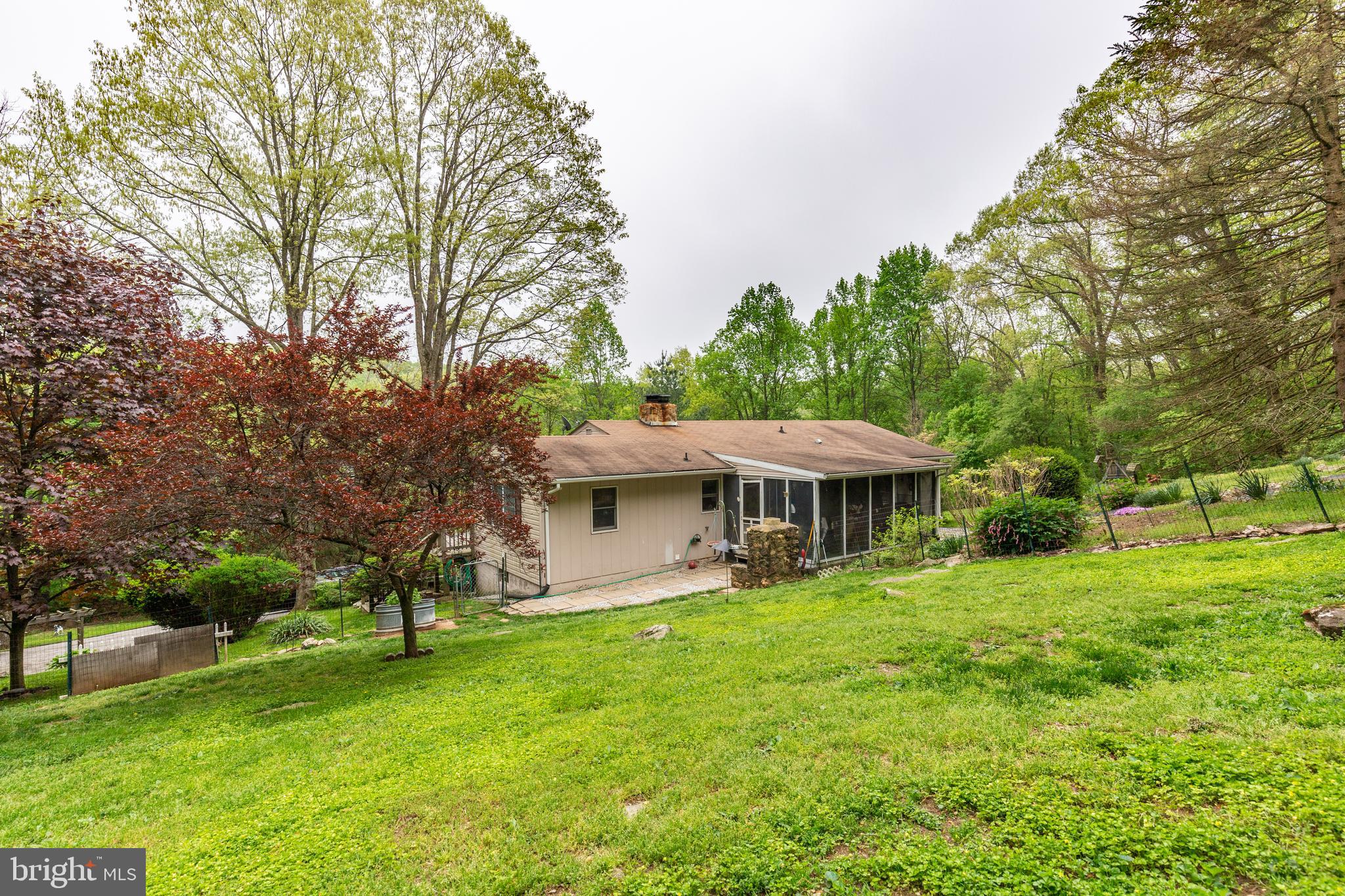 4140 Trump Road Westminster, MD 21158 - Photo 34 of 46 rear yard looking towards screen porch