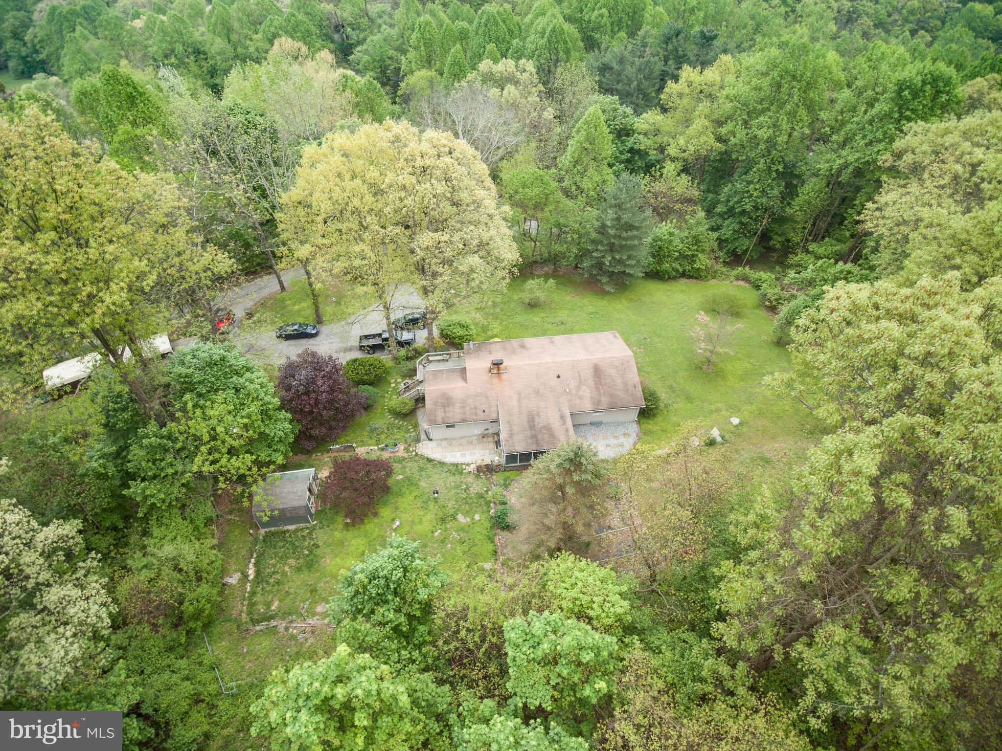 4140 Trump Road Westminster, MD 21158 - Photo 39 of 46 Drone view of property - New Roof installed 10/19