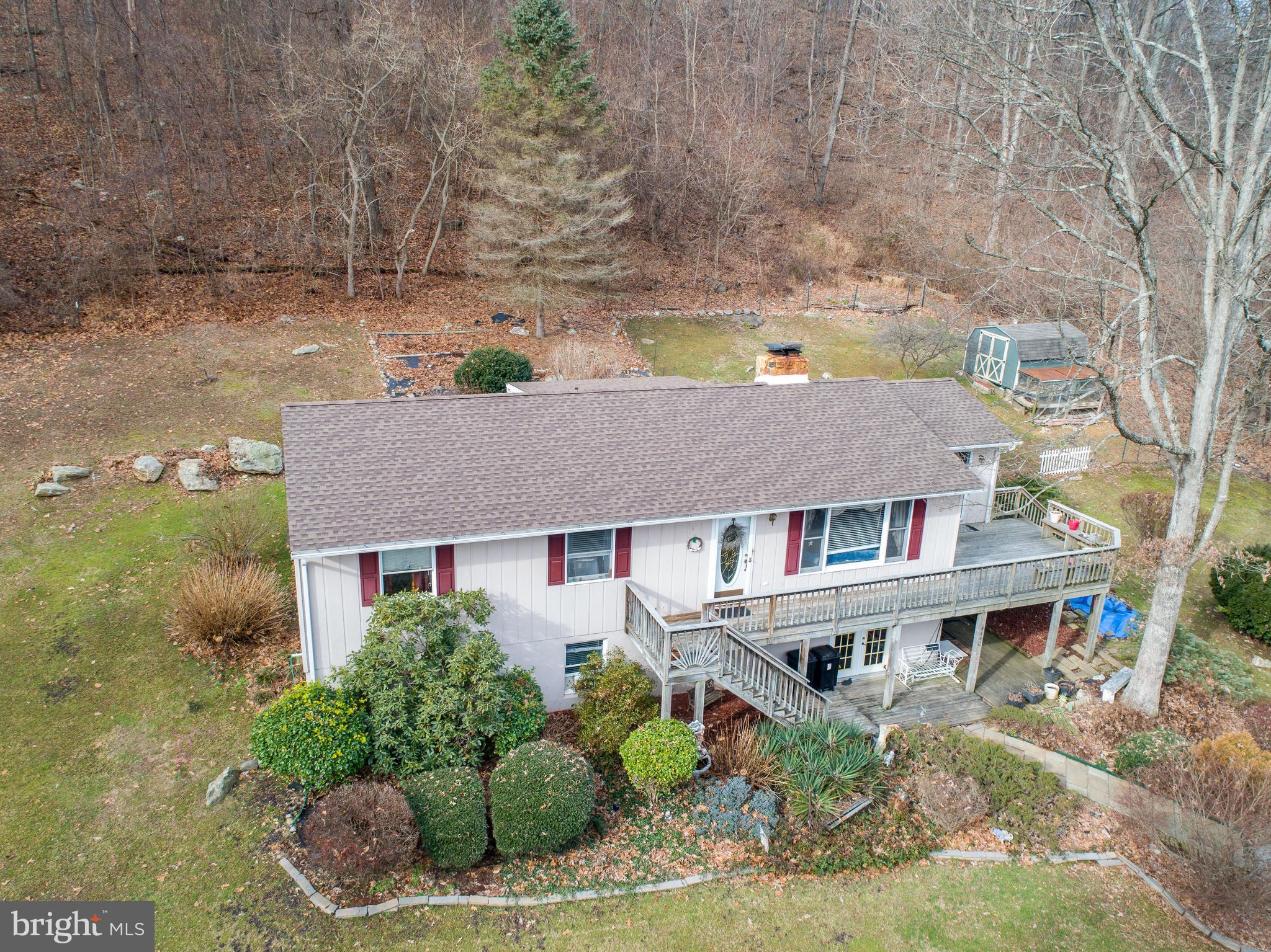 4140 Trump Road Westminster, MD 21158 - Photo 41 of 46 Drone View - new roof installed 10/19