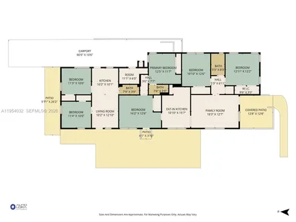 a picture of a floor plan