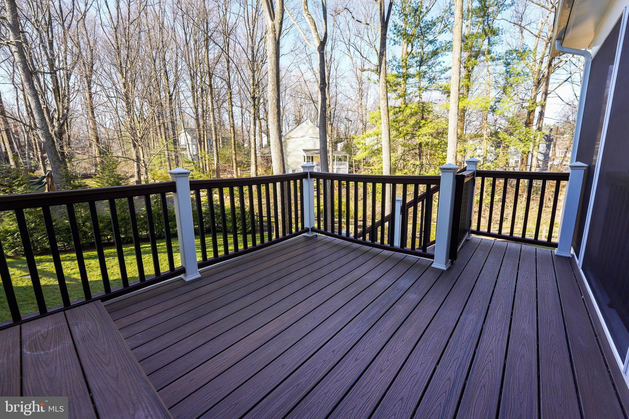 1288 Golden Eagle Drive Reston, VA 20194 - Photo 27 of 77 Trex Deck off the Screened in porch