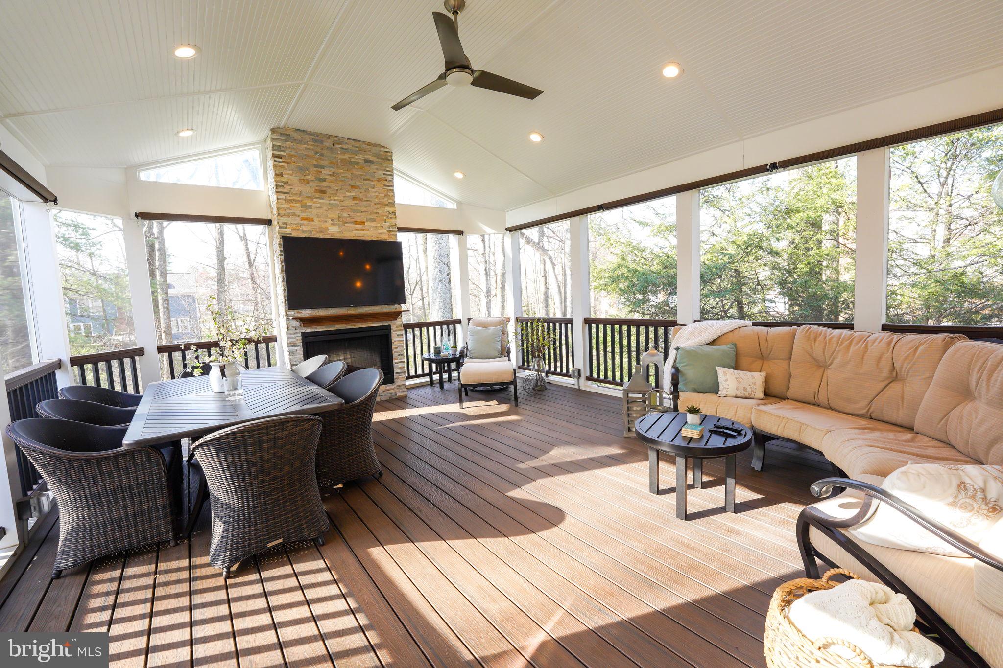 1288 Golden Eagle Drive Reston, VA 20194 - Photo 54 of 77 Screened-In Porch