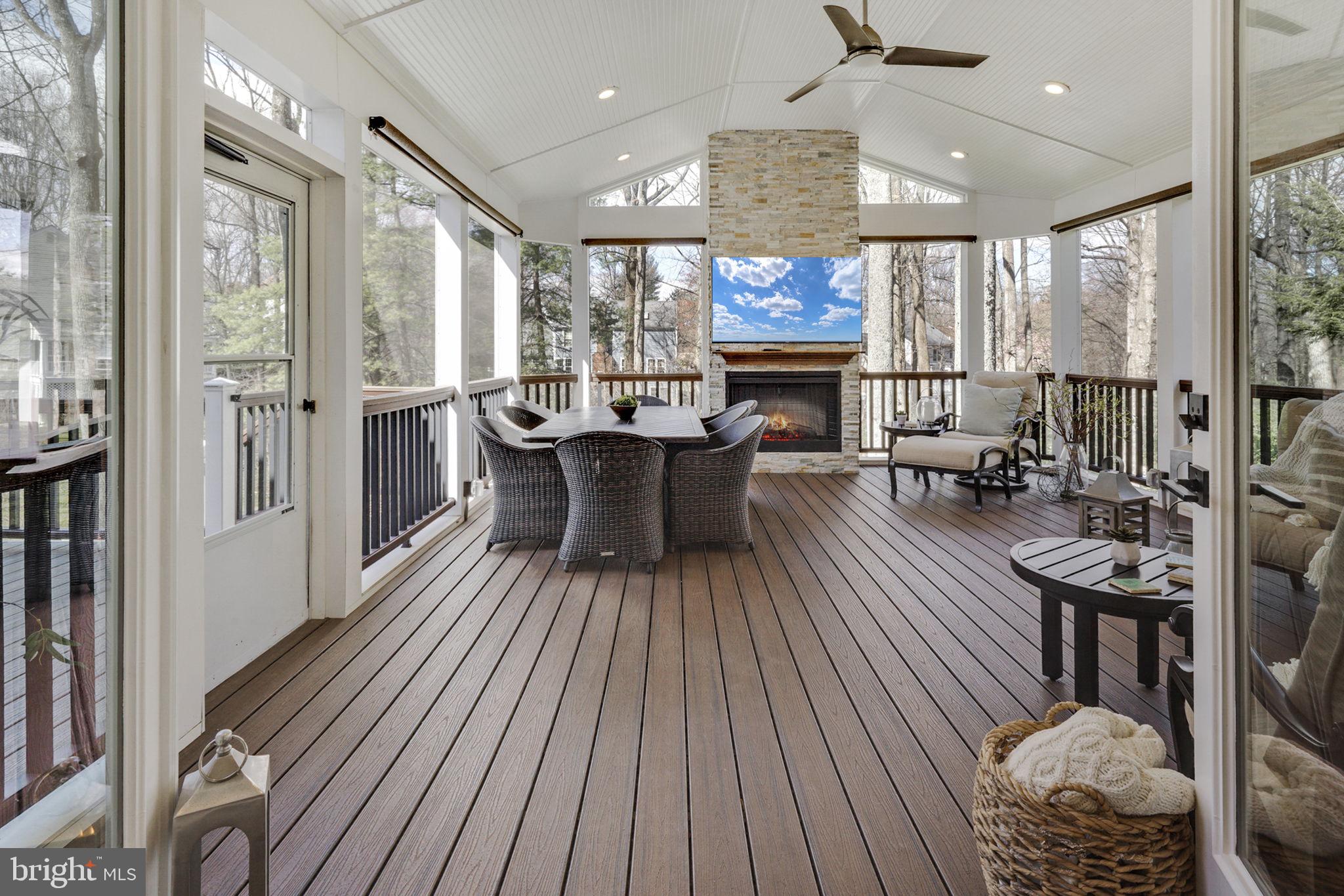 1288 Golden Eagle Drive Reston, VA 20194 - Photo 9 of 77 Screened in Porch for more living space