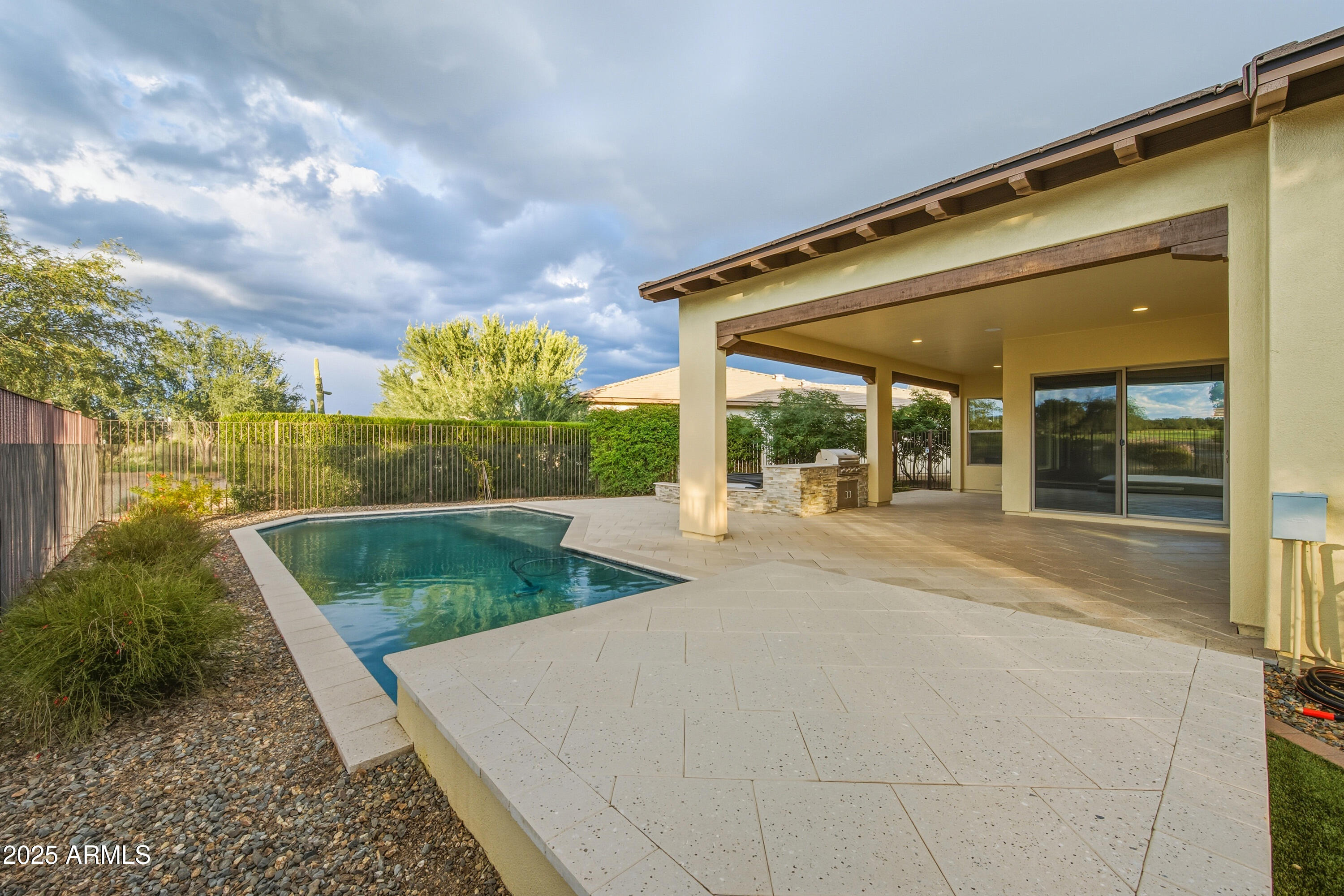 17856 East Vista Desierto Rio Verde, AZ 85263 - Photo 36 of 46 a view of a backyard