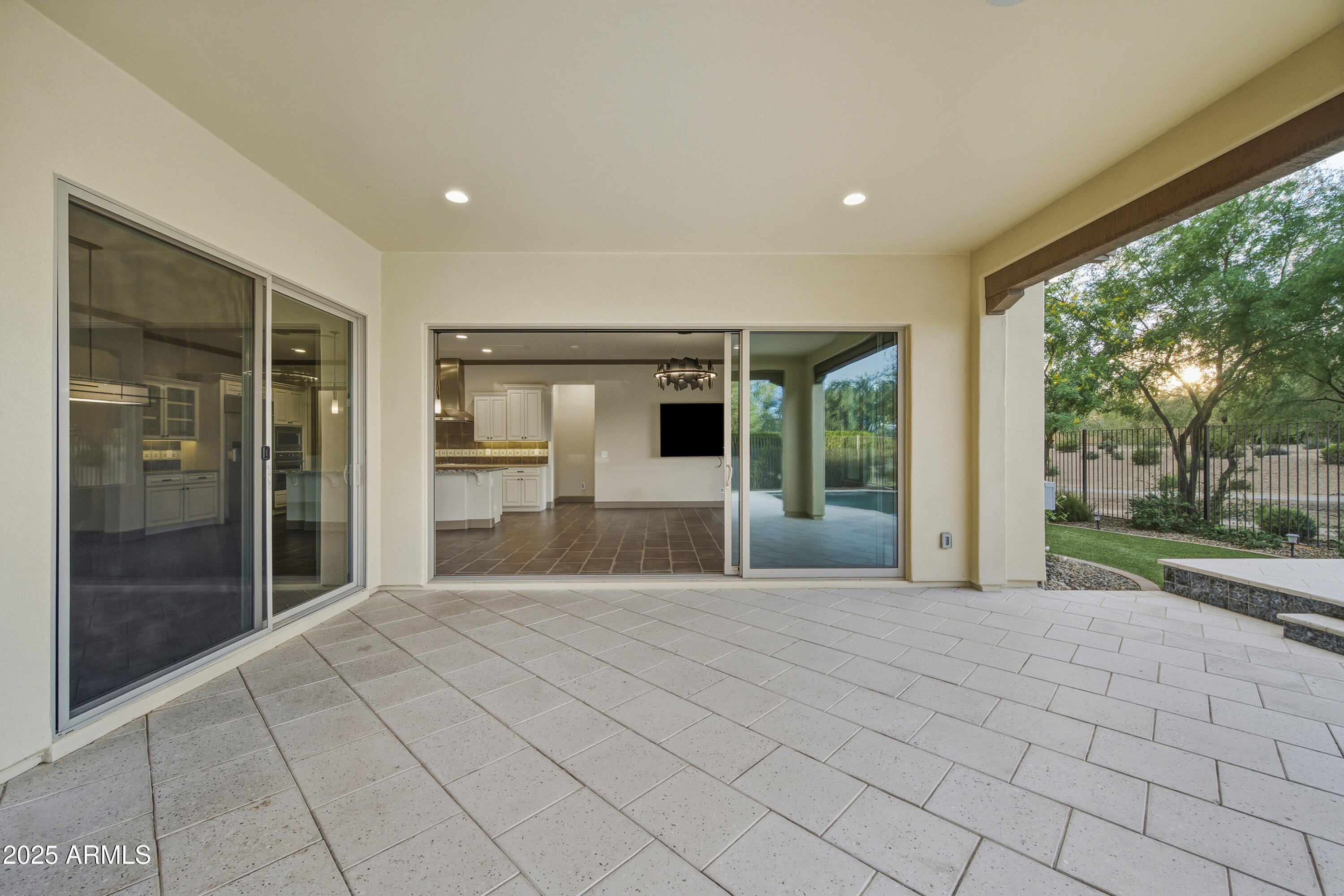 17856 East Vista Desierto Rio Verde, AZ 85263 - Photo 37 of 46 a view of a house with a porch