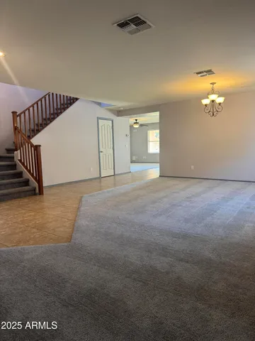 a view of empty room