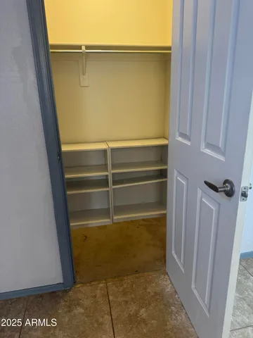a view of closet