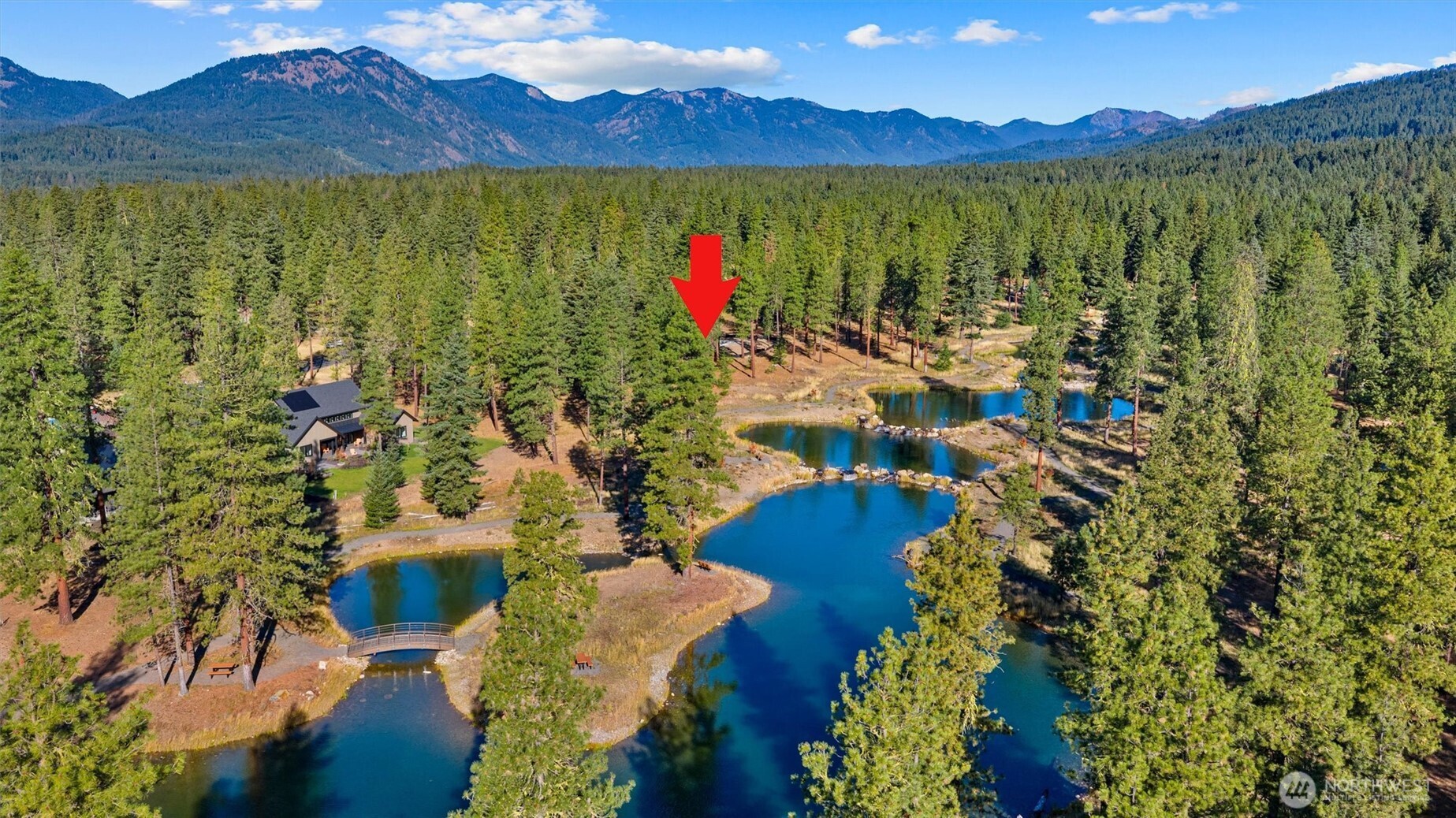 1891 Wanawish Loop Cle Elum, WA 98922 - Photo 14 of 21 a view of an outdoor space and mountain view
