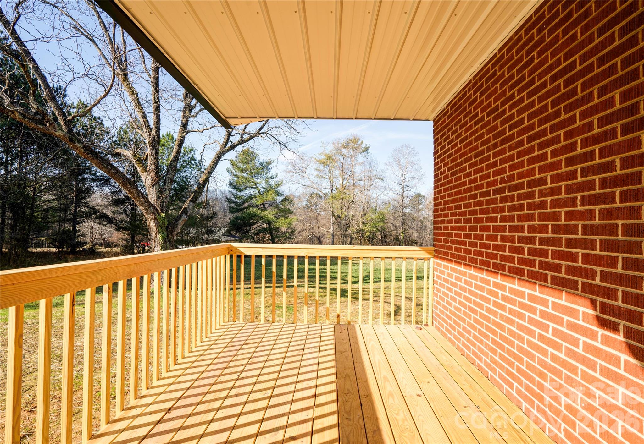 2822 Bettis Road Grover, NC 28073 - Photo 30 of 32 a view of wooden balcony