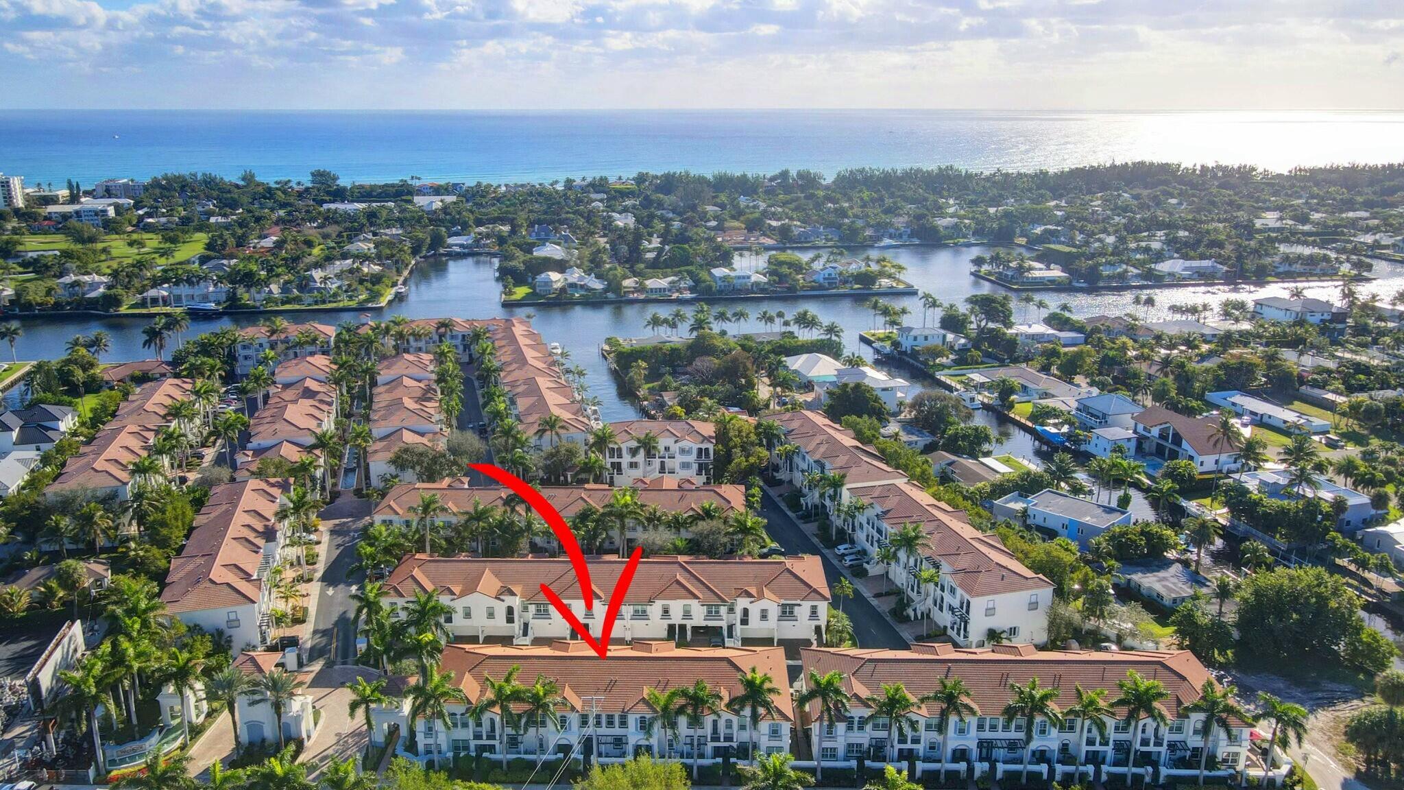 3110 Waterside Circle Boynton Beach, FL 33435 - Photo 24 of 40 an aerial view of multiple house