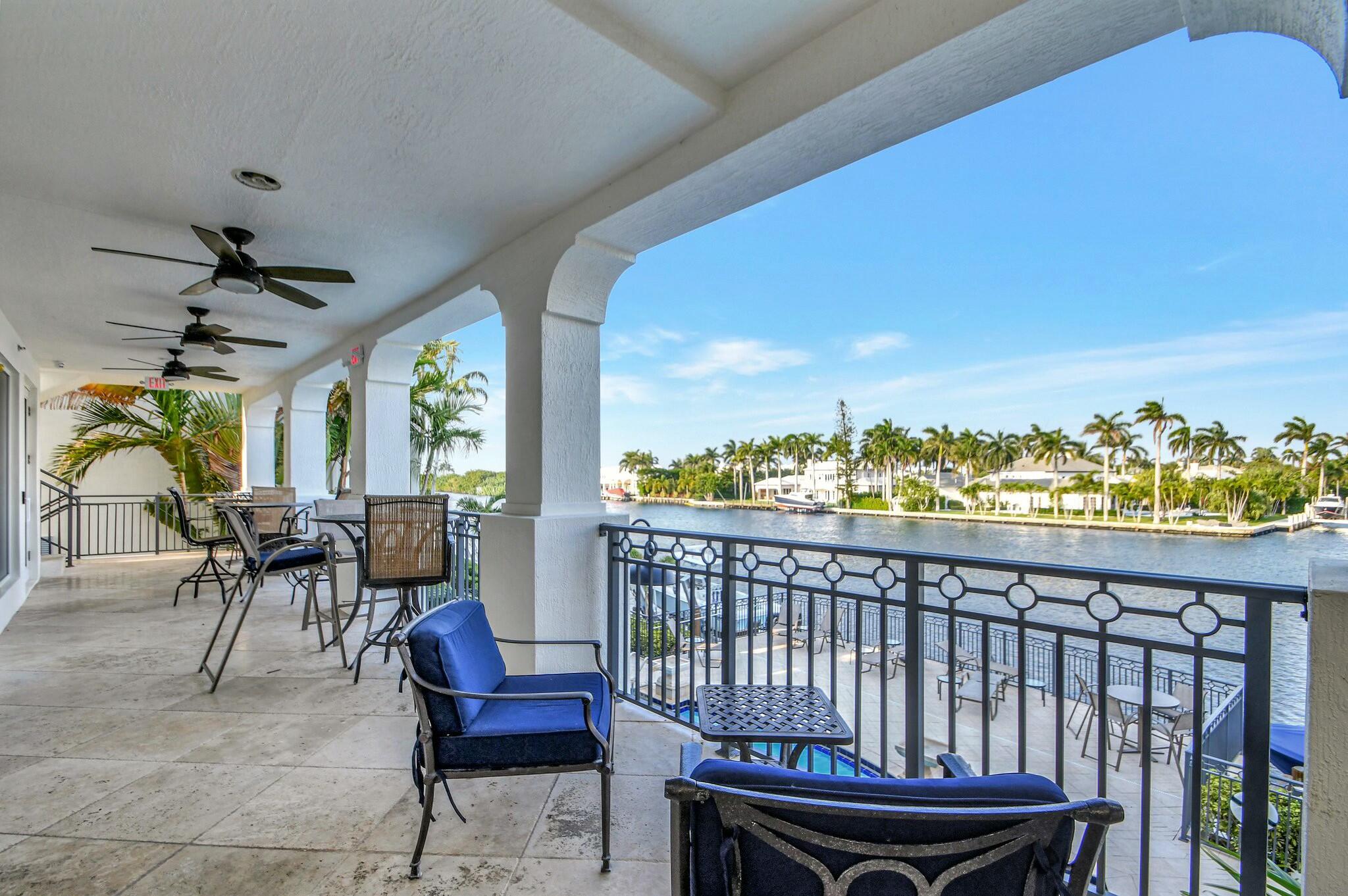3110 Waterside Circle Boynton Beach, FL 33435 - Photo 34 of 40 a view of a balcony with furniture
