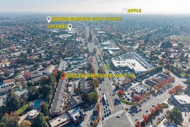 $990,000 | 627 East El Camino Real, Unit 106, Sunnyvale, CA 94087