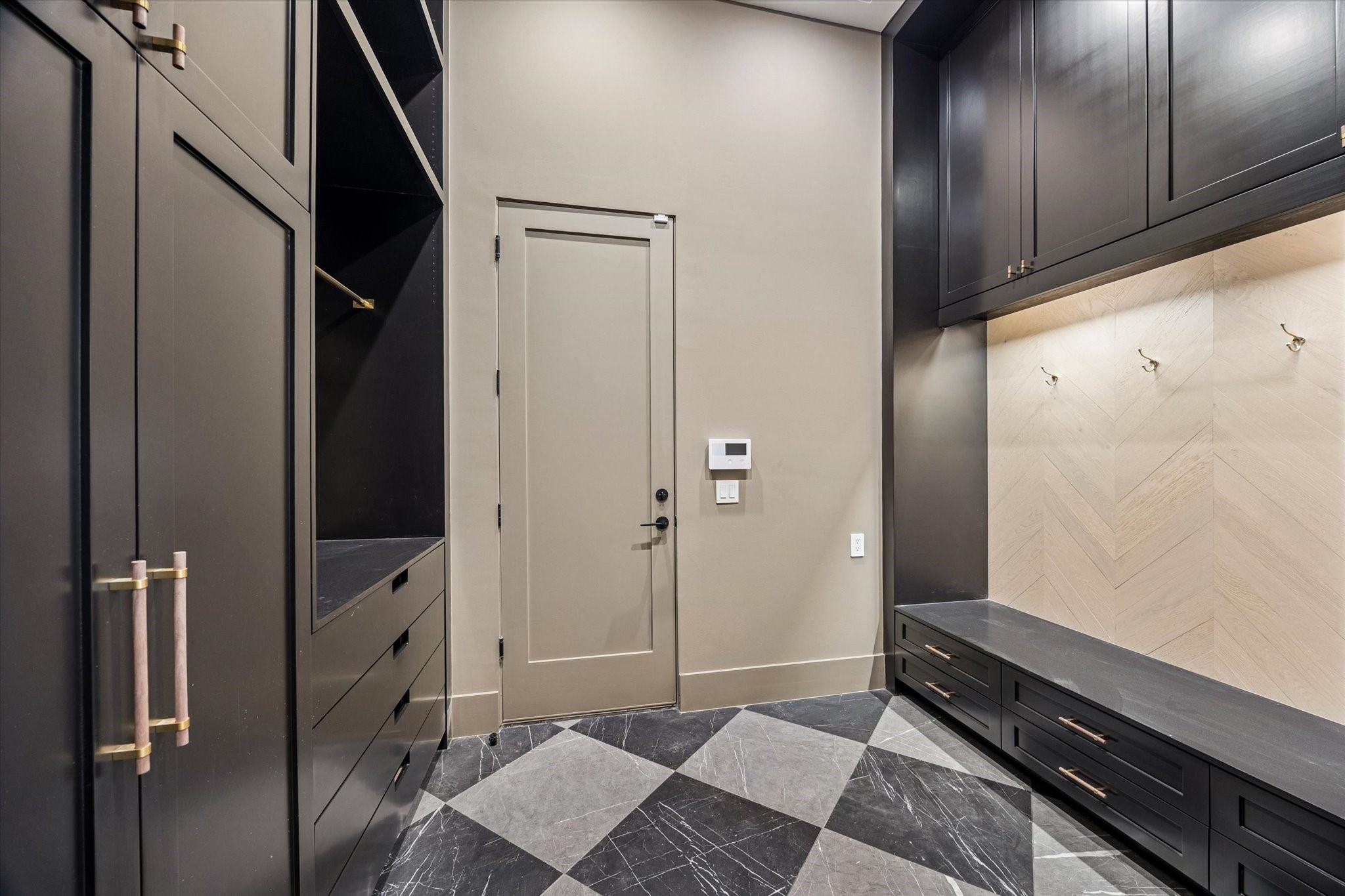 1801 Sunset Boulevard Houston, TX 77005 - Photo 9 of 20 a bathroom with a glass door shower and a sink