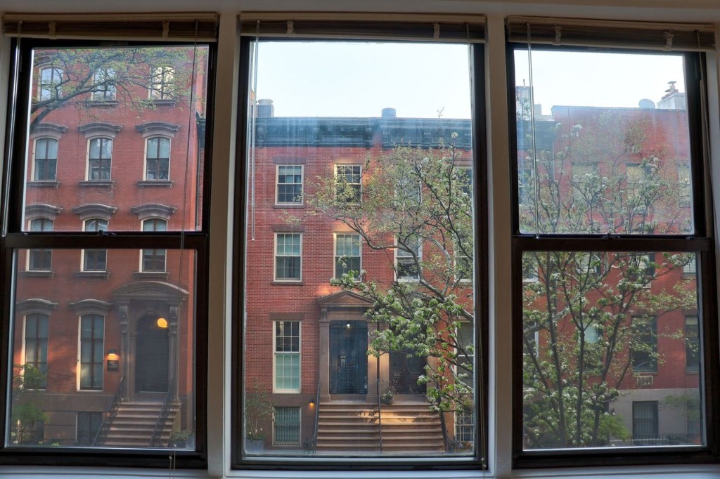 211 East 18th Street, Unit 2P Manhattan, NY 10003 - Photo 16 of 18 a view of a brick building from a window