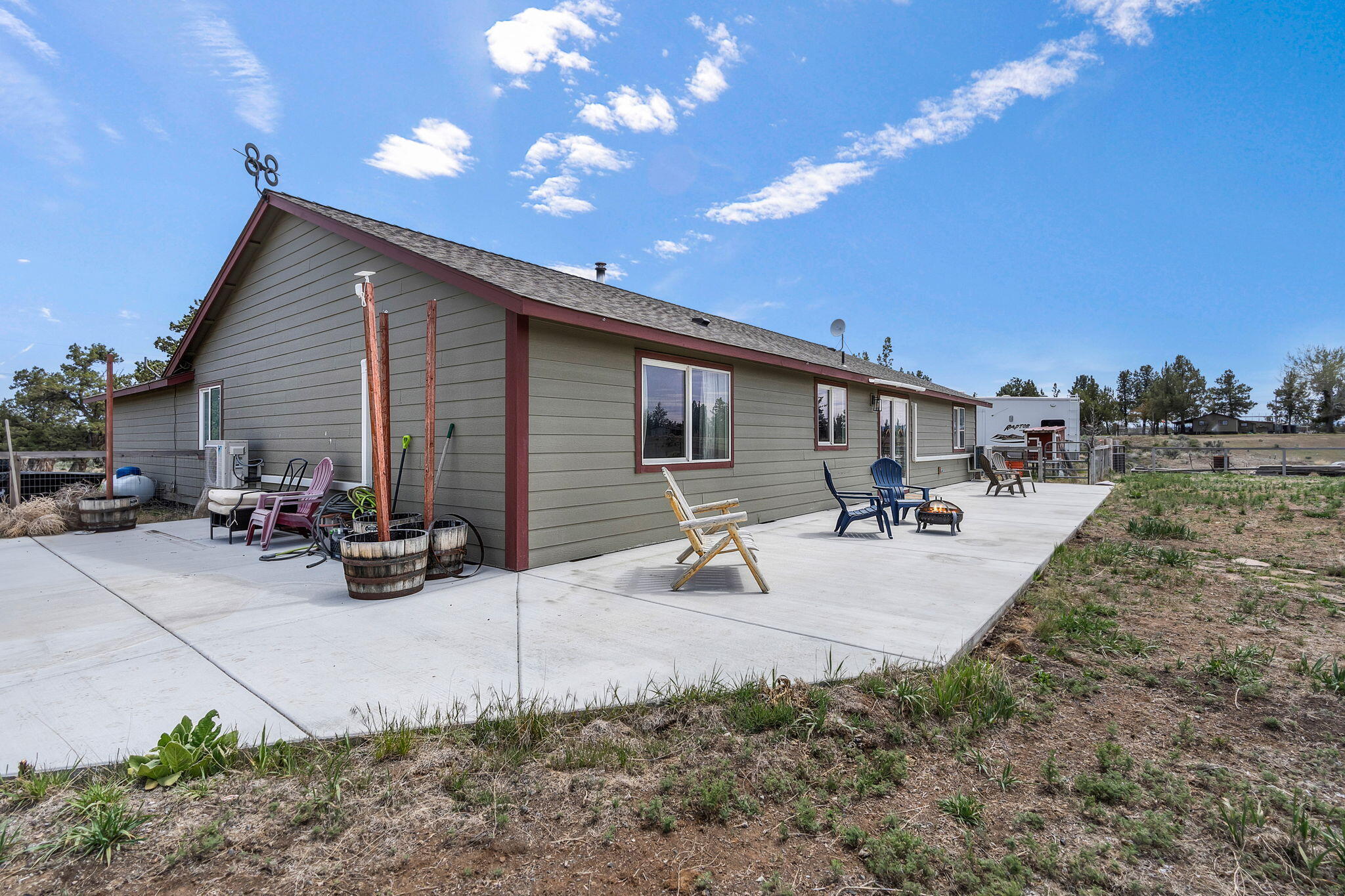 26291 Willard Road Bend, OR 97701 - Photo 37 of 44 New Concrete Patio