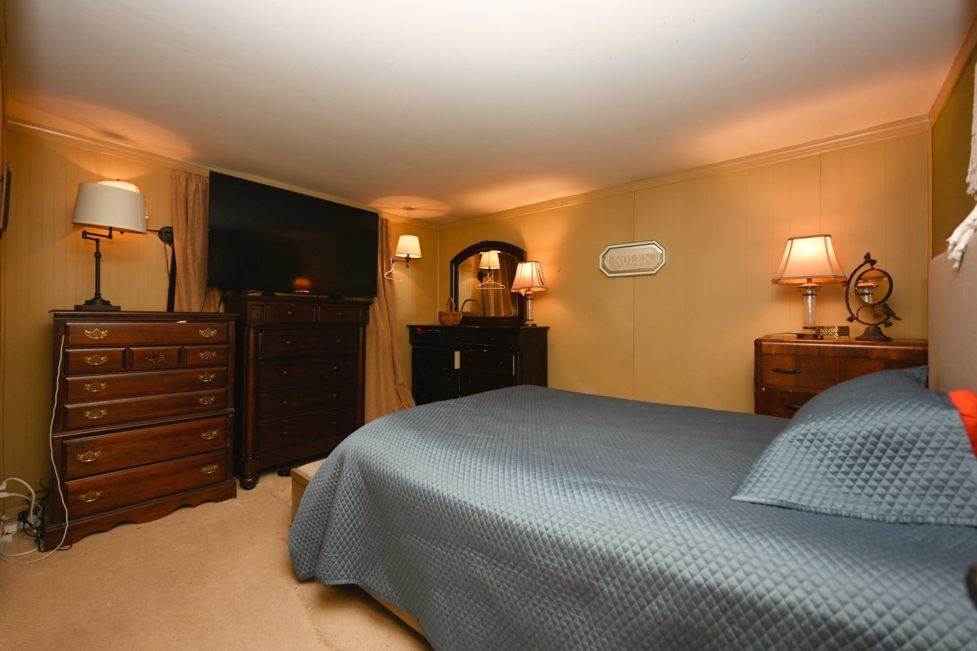 4411 Jackson Road Whites Creek, TN 37189 - Photo 18 of 63 a bedroom with a bed and a lamp