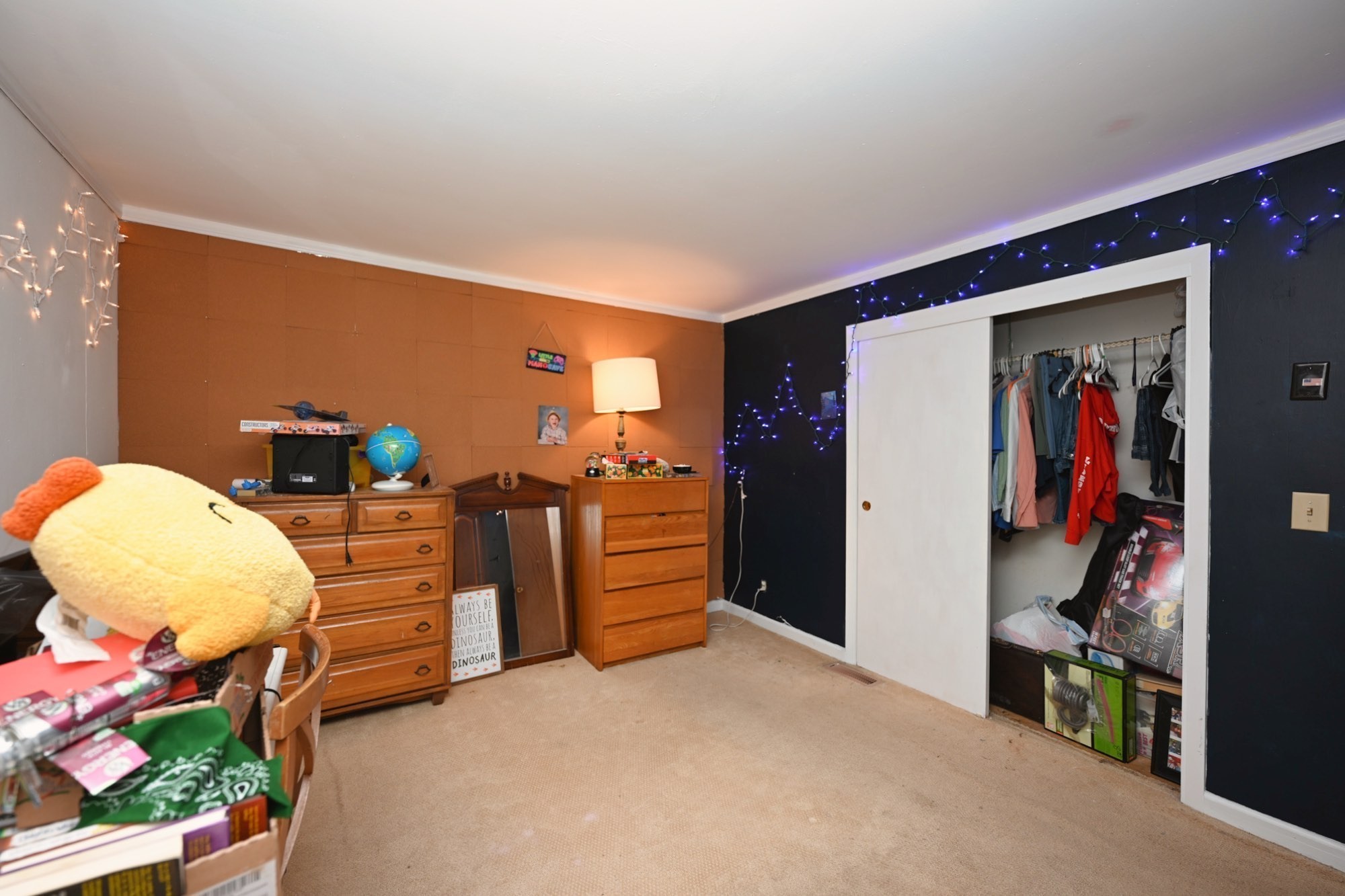 4411 Jackson Road Whites Creek, TN 37189 - Photo 22 of 63 a bedroom with a bed and a chandelier