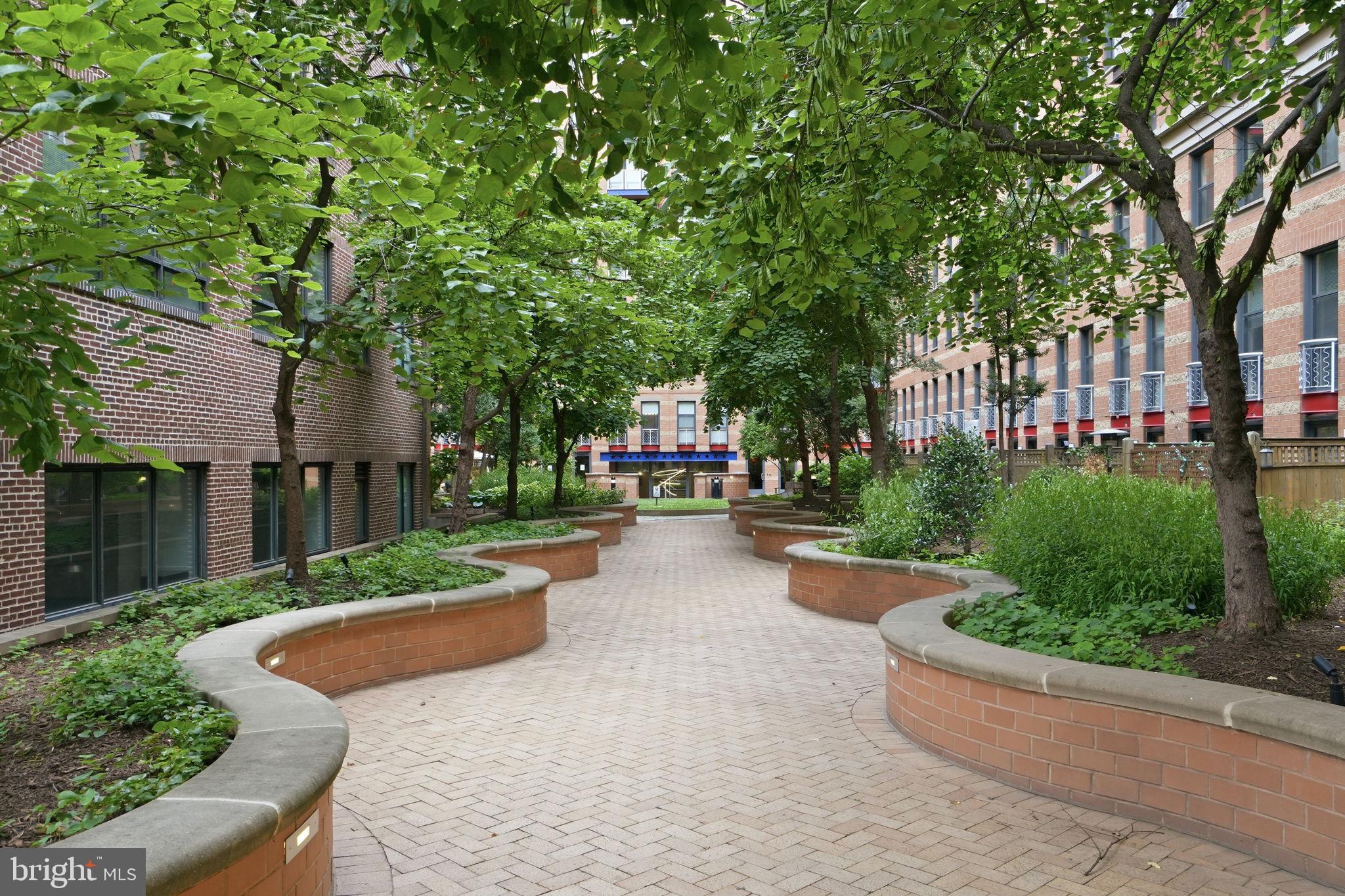 631 D Street Northwest, Unit 435 Washington, DC 20004 - Photo 16 of 26 Community Courtyard