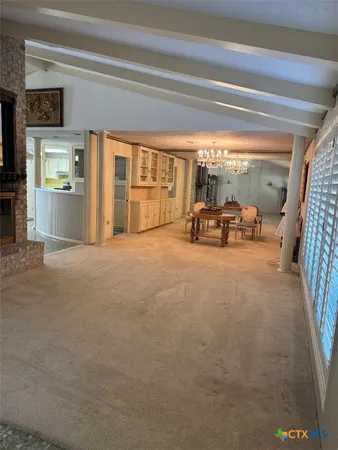 a view of car garage