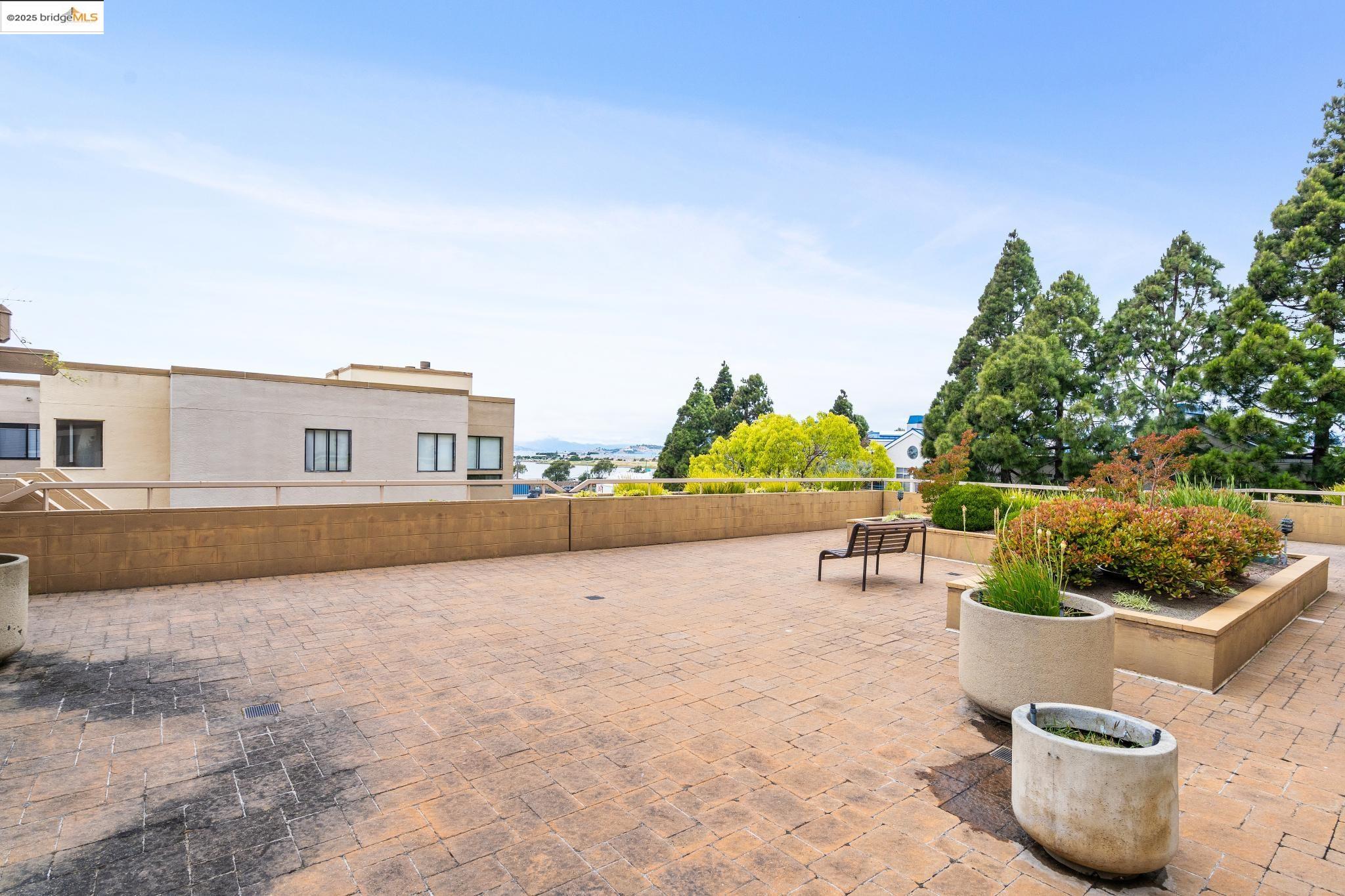 545 Pierce Street, Unit 1206 Albany, CA 94706 - Photo 39 of 44 a swimming pool with outdoor seating and plants