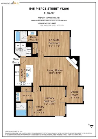 $599,000 | 545 Pierce Street, Unit 1206, Albany, CA 94706