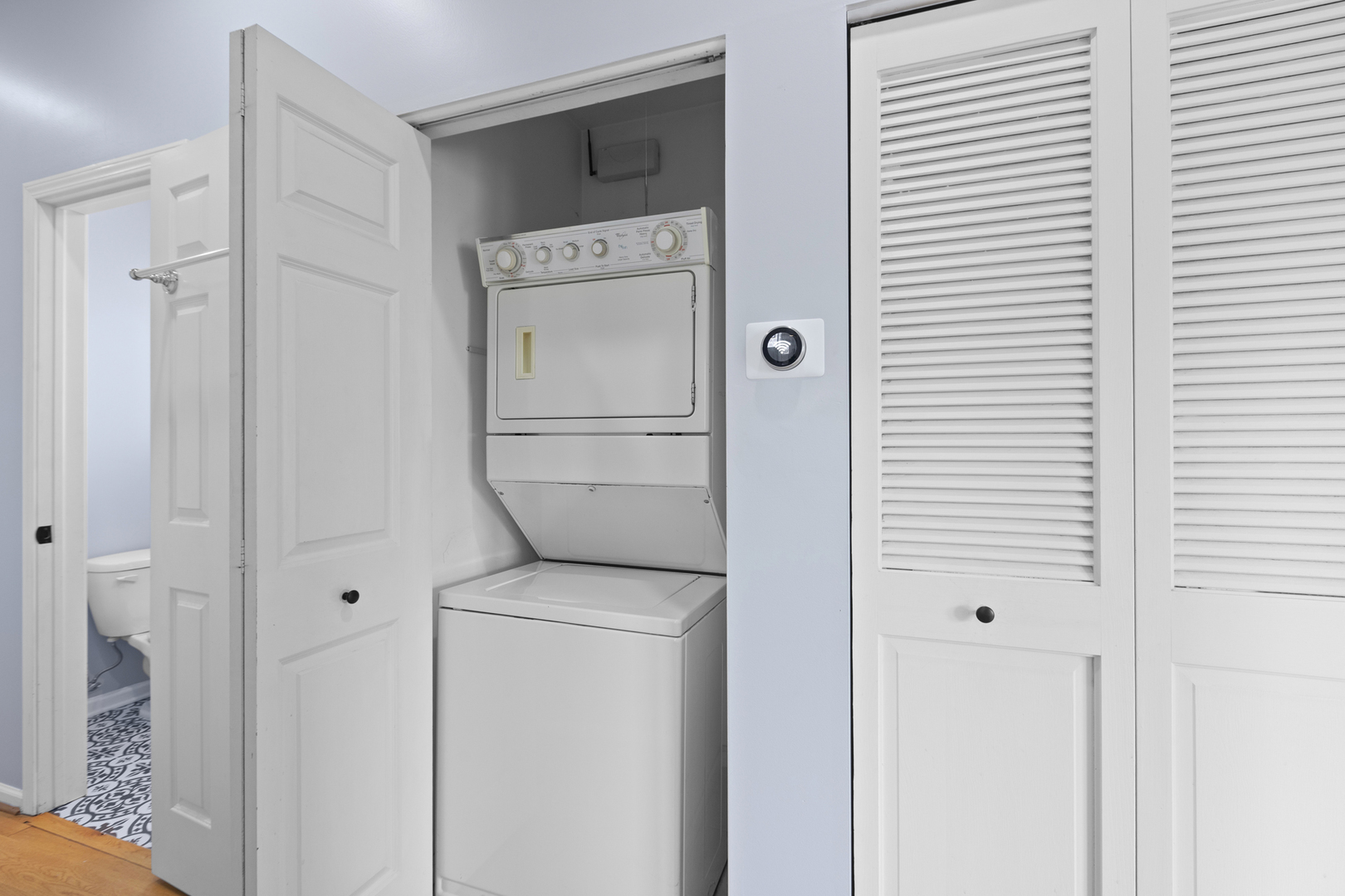 1267 North Honore Street, Unit 3 Chicago, IL 60622 - Photo 13 of 17 a close view of washer and dryer