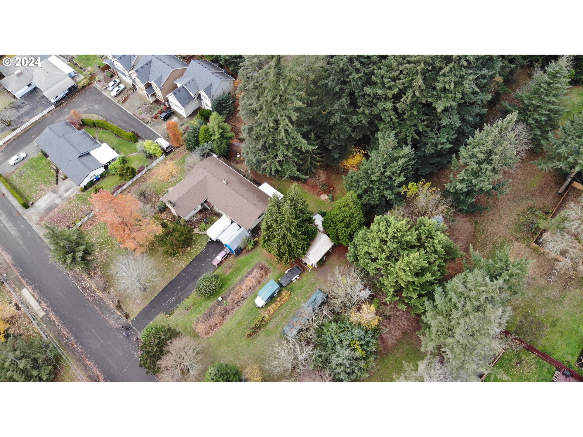 Southeast Hillcrest Road Happy Valley, OR 97086 - Photo 13 of 15 an aerial view of a house