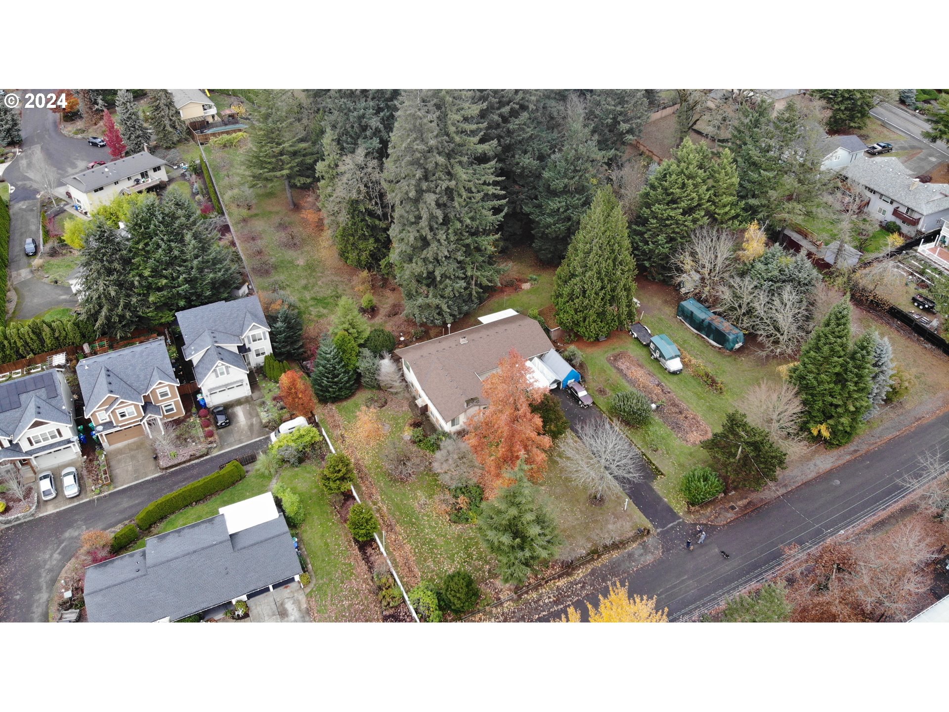 Southeast Hillcrest Road Happy Valley, OR 97086 - Photo 10 of 15 an aerial view of a house with a yard