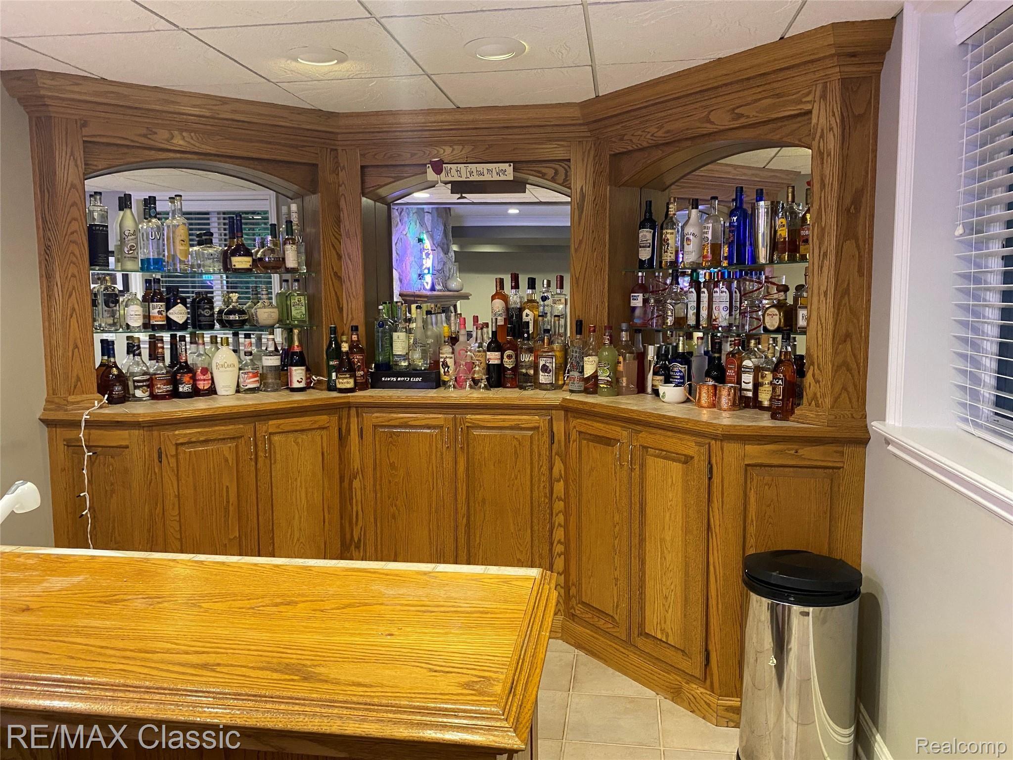 8650 Ridge Road Canton, MI 48187 - Photo 52 of 88 #M - Rec Room Bar Area 1.jpeg