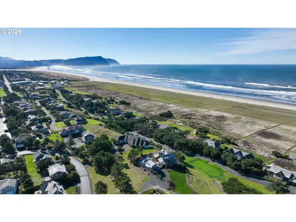 a view of an ocean and beach