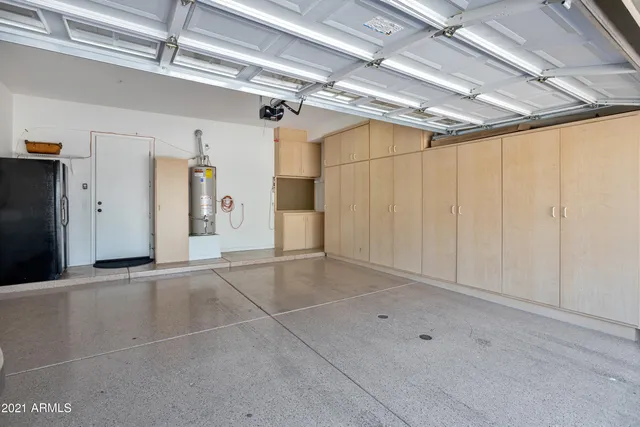 a front view of a building with street