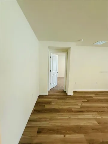 a view of empty room