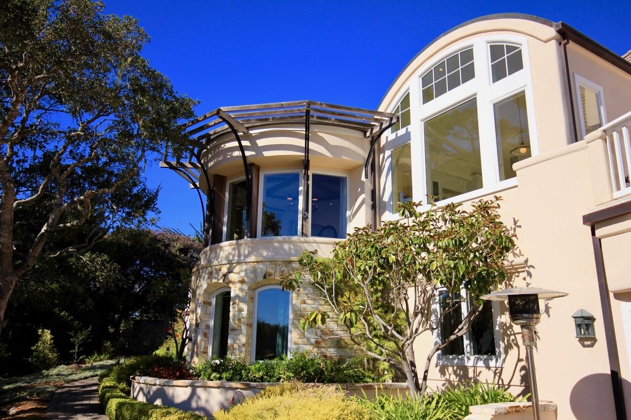 1465 Oleada Road Pebble Beach, CA 93953 - Photo 26 of 30 a front view of a building