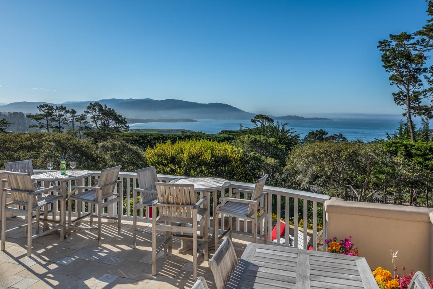 1465 Oleada Road Pebble Beach, CA 93953 - Photo 30 of 30 a view of a chairs and table on the terrace