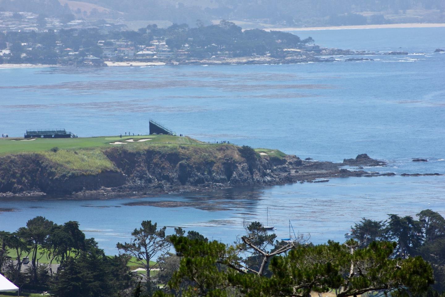 1465 Oleada Road Pebble Beach, CA 93953 - Photo 4 of 30 a view of a lake with a mountain