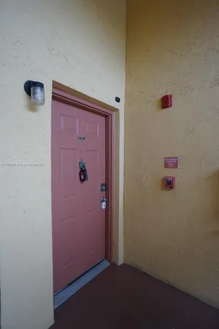 a view of door