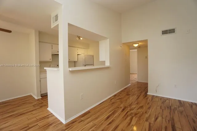 wooden floor in an empty room