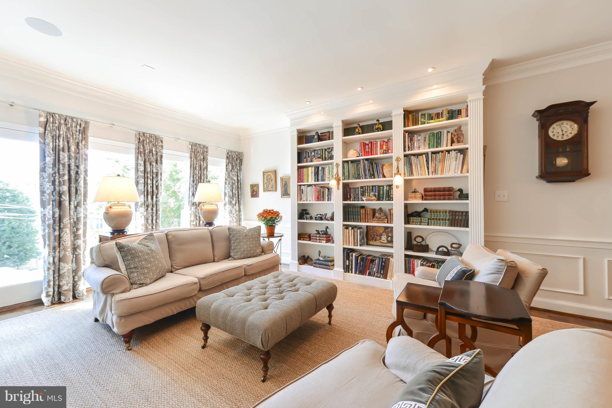 4220 River Road Northwest Washington, DC 20016 - Photo 12 of 30 Living Room/retractable awning